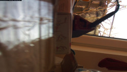 Pohled na jih, hrad Trosky