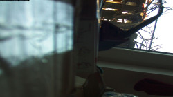 Pohled na jih, hrad Trosky