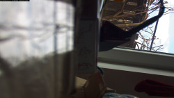 Pohled na jih, hrad Trosky