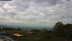 Pohled na jih, hrad Trosky