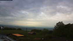 Pohled na jih, hrad Trosky