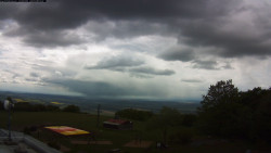 Pohled na jih, hrad Trosky