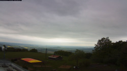 Pohled na jih, hrad Trosky