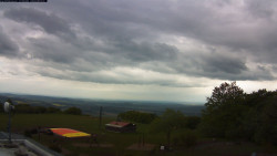 Pohled na jih, hrad Trosky