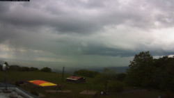 Pohled na jih, hrad Trosky