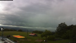 Pohled na jih, hrad Trosky