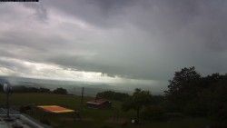 Pohled na jih, hrad Trosky