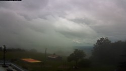 Pohled na jih, hrad Trosky