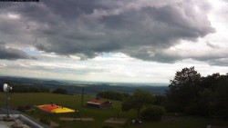 Pohled na jih, hrad Trosky