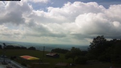 Pohled na jih, hrad Trosky