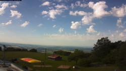 Pohled na jih, hrad Trosky
