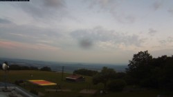 Pohled na jih, hrad Trosky