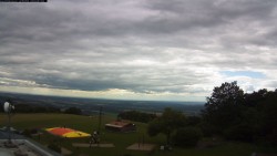 Pohled na jih, hrad Trosky