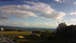 Pohled na jih, hrad Trosky