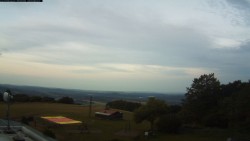 Pohled na jih, hrad Trosky