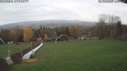 Spodní část sjezdovky