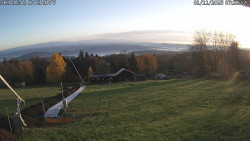 Spodní část sjezdovky