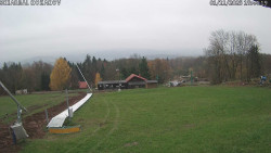 Spodní část sjezdovky