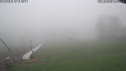 Spodní část sjezdovky