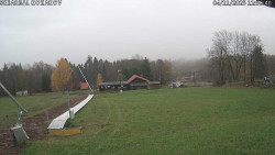 Spodní část sjezdovky