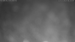 Spodní část sjezdovky