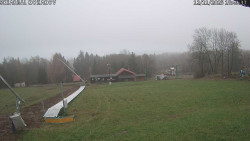 Spodní část sjezdovky