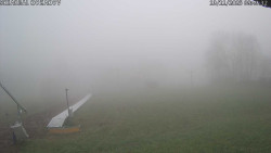 Spodní část sjezdovky