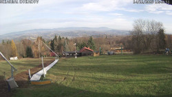 Spodní část sjezdovky