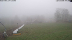 Spodní část sjezdovky