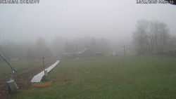 Spodní část sjezdovky