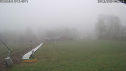 Spodní část sjezdovky