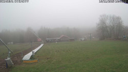 Spodní část sjezdovky