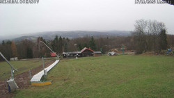 Spodní část sjezdovky