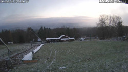 Spodní část sjezdovky