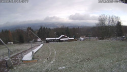 Spodní část sjezdovky