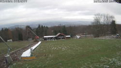 Spodní část sjezdovky