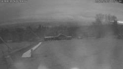 Spodní část sjezdovky