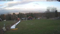 Spodní část sjezdovky