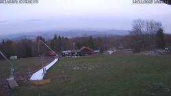 Spodní část sjezdovky