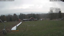 Spodní část sjezdovky