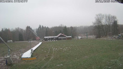 Spodní část sjezdovky