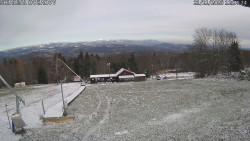 Spodní část sjezdovky