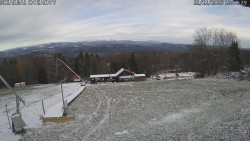 Spodní část sjezdovky