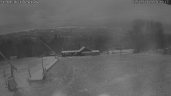 Spodní část sjezdovky