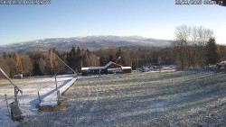 Spodní část sjezdovky