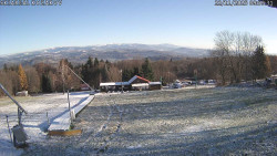 Spodní část sjezdovky