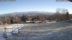 Spodní část sjezdovky