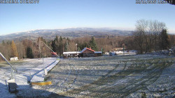 Spodní část sjezdovky