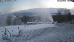 Spodní část sjezdovky