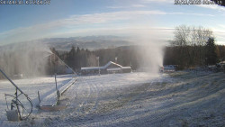 Spodní část sjezdovky